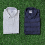 Shirt cotton self-weft-patta 1228